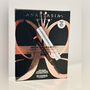 Anastasia - Insta Brows Kit - Brow Definer & Mini Clear Brow Gel - NEW IN BOX